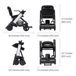 Adjustable black camera tripod mount with rotating head and secure clamp.