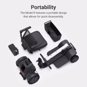 Portable Model B camera with quick disassembly design.