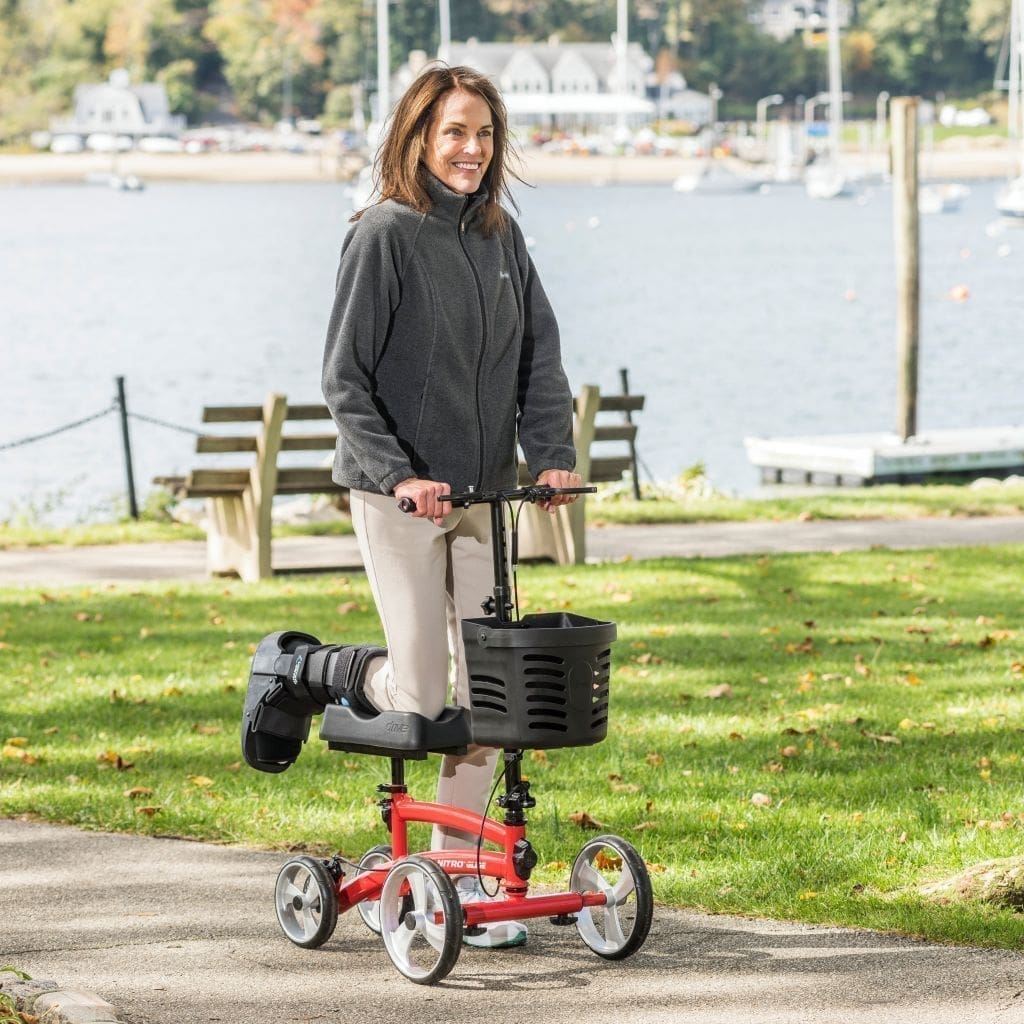 DRIVE MEDICAL NITRO GLIDE KNEE WALKER - Image 8