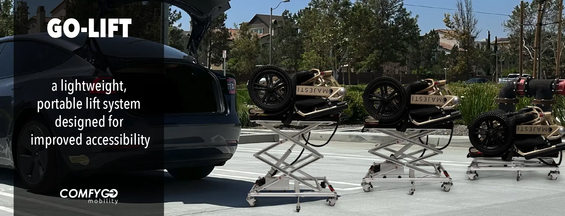 GO-LIFT PORTABLE LIFT FOR ELECTRIC WHEELCHAIRS AND SCOOTERS - Image 2
