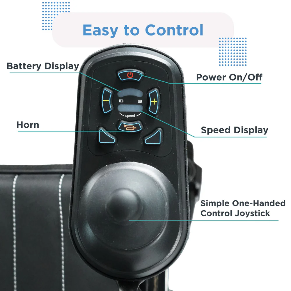 JOURNEY AIR ELECTRIC WHEELCHAIR - Image 5