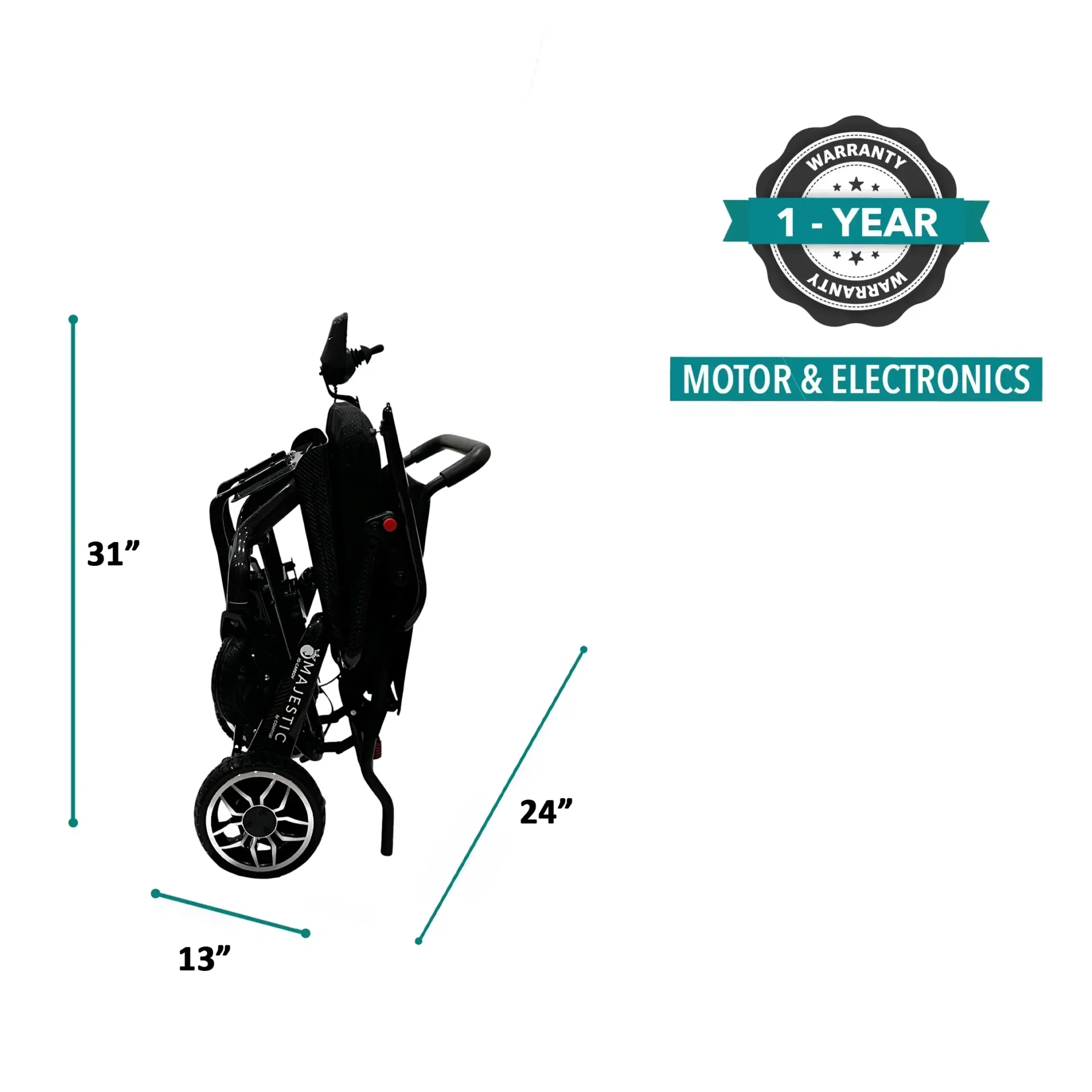 COMFYGO MAJESTIC IQ-CARBON ELECTRIC WHEELCHAIR - Image 12