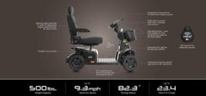PRIDE PX4 MOBILITY SCOOTER - Image 2