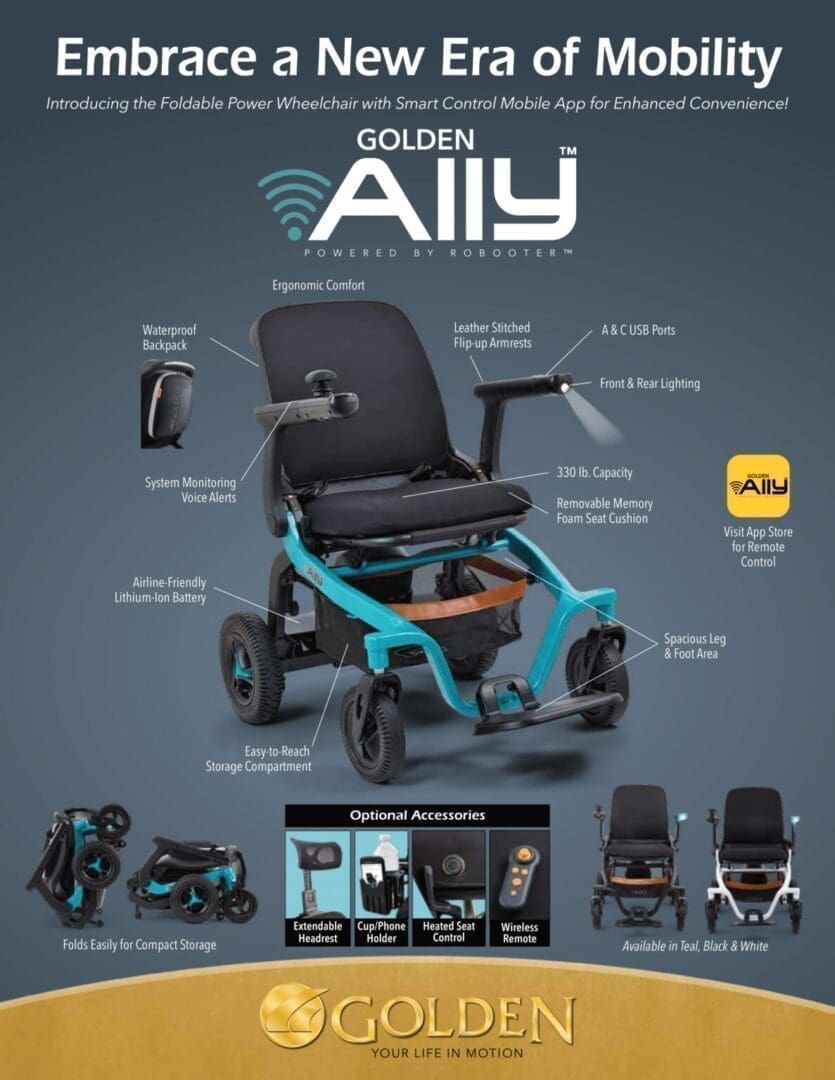 GOLDEN TECHNOLOGIES ALLY POWER CHAIR - Image 11
