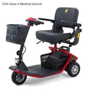 GOLDEN LITE RIDER 3-WHEEL MOBILITY SCOOTER