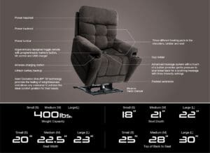 PRIDE VIVALIFT ULTRA PLR-4955 LIFT CHAIR - Image 2