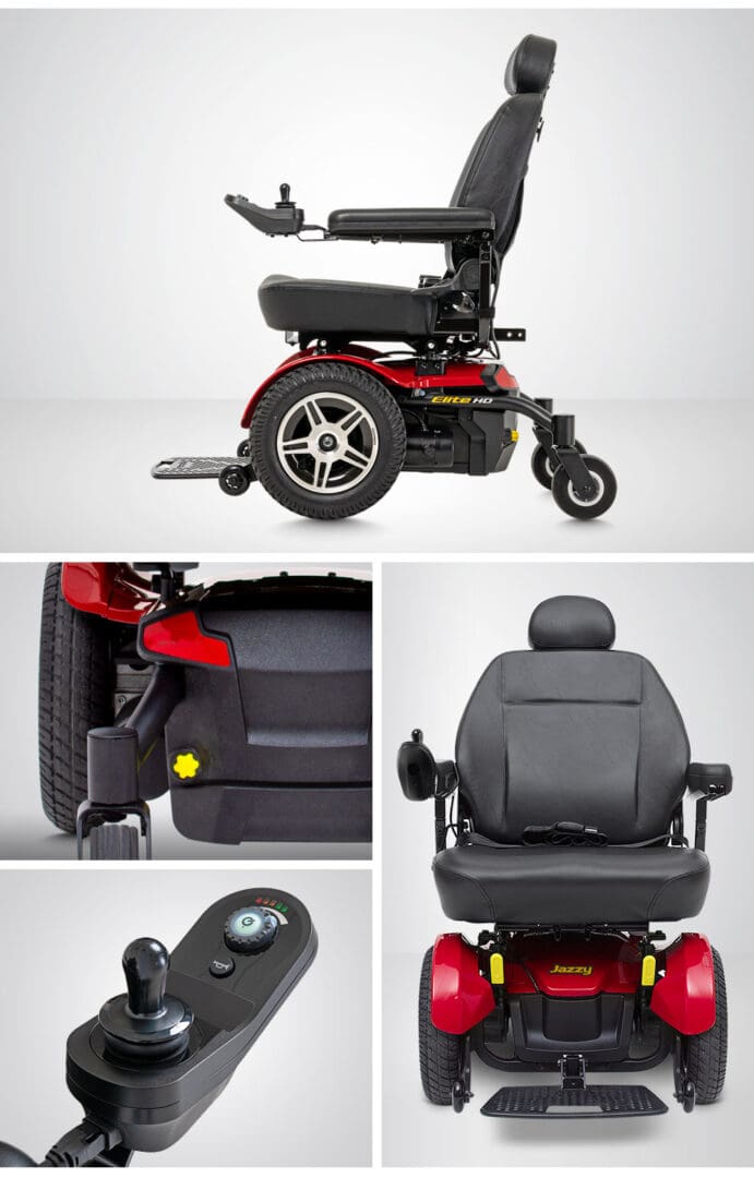 PRIDE JAZZY ELITE HD ELECTRIC WHEELCHAIR - Image 2