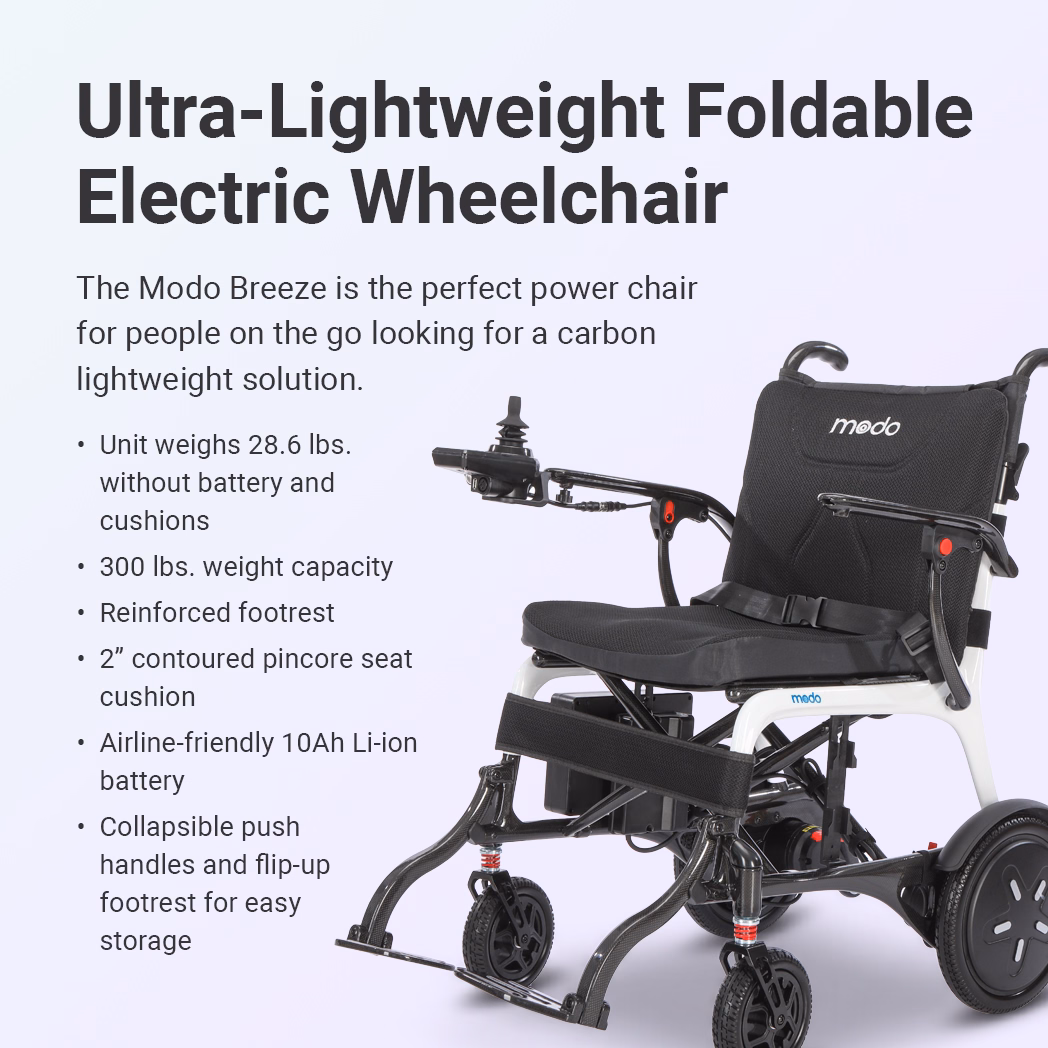 WHILL MODO BREEZE ELECTRIC WHEELCHAIR - Image 13