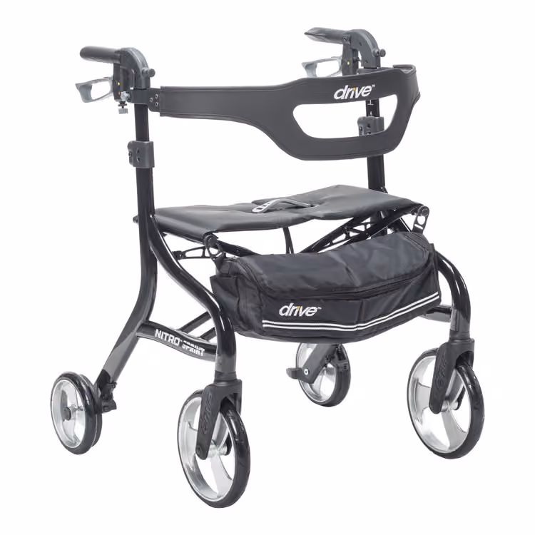 DRIVE MEDICAL NITRO SPRINT HD ROLLATOR
