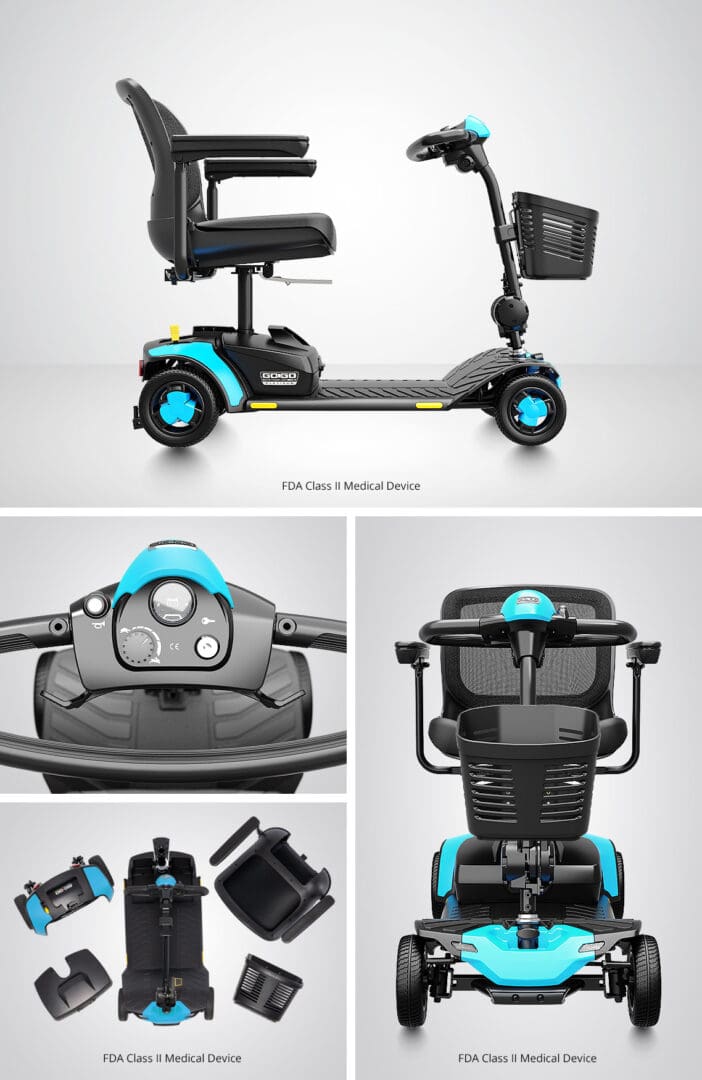 Pride GoGo Elite Traveller Gen 3 Platinum - Image 3