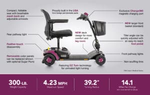 Pride GoGo Elite Traveller Gen 3 Platinum - Image 8